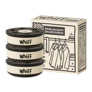 위프 슬림 탈취제 WHIFF 화장실 담배 새집증후군 홀애비 소변기 초강력 냄새 제거 베이지, 100g, 3개