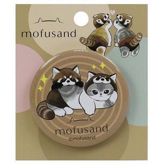 現貨正版 貓福珊迪 胸章 (大) 鯊魚貓 胸針 別針 倉鼠 小浣熊 造型胸章 可愛胸章 別針胸章