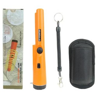 휴대용 포인터 동전찾기 방수 금속 금반지 공급 금목걸이 헤드 탐지기 업체 골동품 핀 보물찾기 전문 동전 금, Orange GP POINTER, Orange GP POINTER, 1개