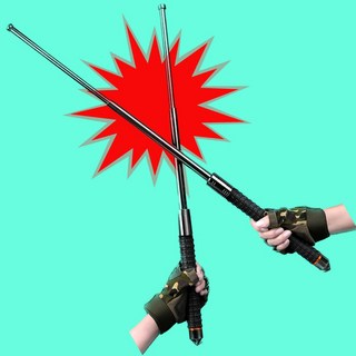 [보관 파우치 SET] 국내 최대 길이 100cm 호신용 삼단봉 3단봉 휴대용 원터치 호신용품, 100cm호신봉, 1개