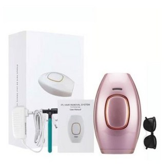 여성 제모기 가정용 얼굴 솜털 제거 인중 겨털 다리털 면도기 ipl 용 mlay 제모 600000 플래시 제모 장치 페이셜, 협력사, 상자가 있는 분홍색, au 플러그