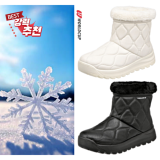 상품 월드컵 Good Nice Fit 꽃길만 걷는 나만의 겨울 보온성 우수한 보아털 사용 여성 패딩 방한화부츠 한파 추울때 적합한 따스한 미끄럼방지 완화 방한 앵클부츠