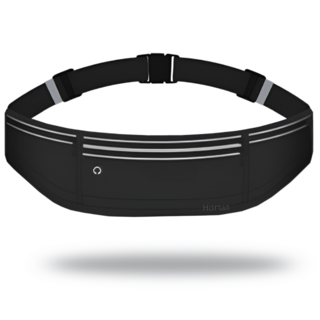 하루아 초경량 러닝벨트 더블지퍼 허리힙색