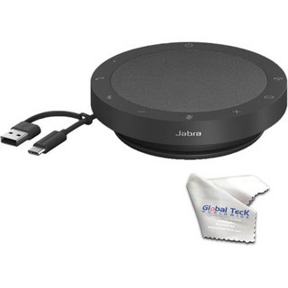 Jabra Speak25 55 UC 블루투스 스피커폰 글로벌 텍 극세사 천 PC/Mac 스마트폰 및 태블릿과 호환 회의 원격 학습 근무 학교 스트리밍용, Speak2 55 UC
