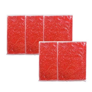 미미네스톤 칼라샌드 자갈 1kg, RedColor, 20개
