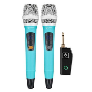 공연 무선 마이크 음악방송 2세트 생방송 핸드 수업용 예쁜 음악 녹음 보컬 강의 GT58 다이나믹 매직, GT-28 매직 3  1대1 무선 티파니 블루