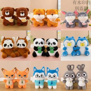 嗨購 蓝天 八寸流量款批發8寸娃娃機公仔毛絨玩具娃娃精品抓機婚慶拋灑禮品, 廚師熊,20cm-25cm左右, 1個