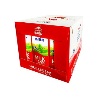 開心牧場全脂保久乳箱購，嚴選乳源，高溫滅菌無添加，獨立包裝，全家大小營養補給首選, 1箱, 12L