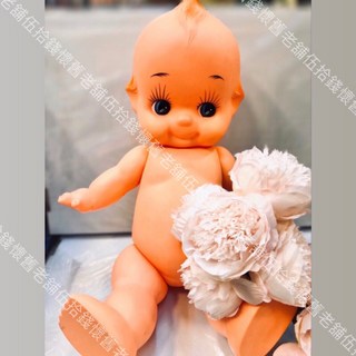 伍拾錢 Q比娃娃 64公分 特大號Q比 復古KEWPIE娃娃 經典收藏, 1個