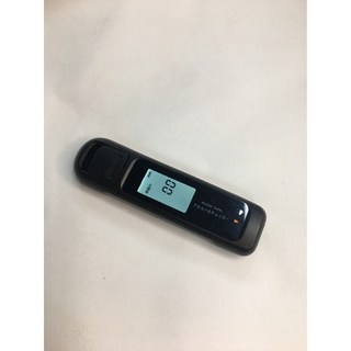 迷你便攜吹氣式酒精測試儀，酒駕檢測儀器，警用級酒測器，酒精檢測器, 1個, 黑色