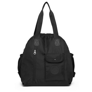 三用後背包，多功能大容量，出差斜挎包，手提包，雙肩包，防水包, 黑色