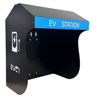 EVC코리아 전기차 충전기 완속 벽부형 캐노피 전기차 충전기 캐노피