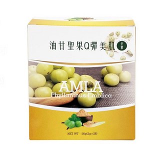 油甘聖果Q彈美肌, 2g, 28個