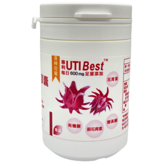 蔓越莓洛神花膠囊(60粒裝) 每日600mg足量添加 呵護女性健康, 2個, 60顆