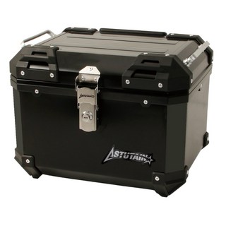 阿斯圖坦 Astutain 30L 塑合金烤漆車尾箱 機車後箱 機車後備箱 機車置物箱 機車行李箱(黑), 黑
