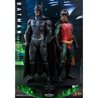野獸國 Hot Toys 蝙蝠俠：聲納戰衣款 / 羅賓 1/6 比例人偶 MMS593 MMS594, 1個