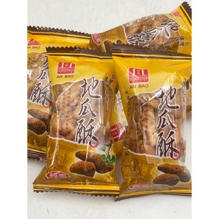 好吃零食小舖 安堡 地瓜酥(原味) 600g/量販包3kg 獨立包裝, 1個, 安堡地瓜酥 獨立包裝600g