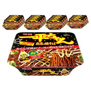 묘조 잇페이짱 야시장의 야끼소바 컵라면 135g, 12개