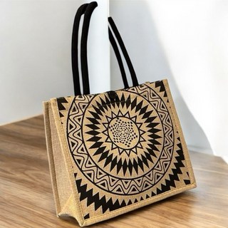 亞麻帆布包 上班便當手提袋 小拎包 大容量通勤麻布托特包 收納包