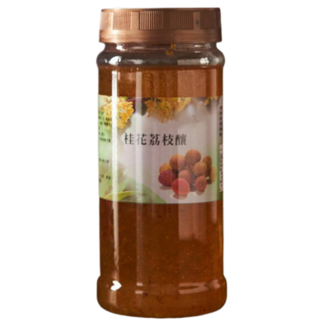 JJ蛋糕烘焙 桂花荔枝釀, 600g, 1個裝