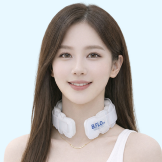 비플로 [국내산] 시원한 넥쿨러 아이스 넥밴드, 쿨화이트, 1개, 28도