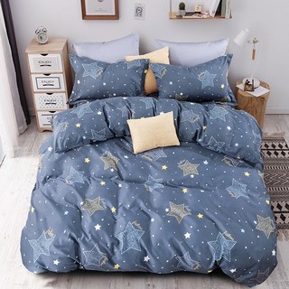 HOFY台灣製雲柔織床包組 星星床包