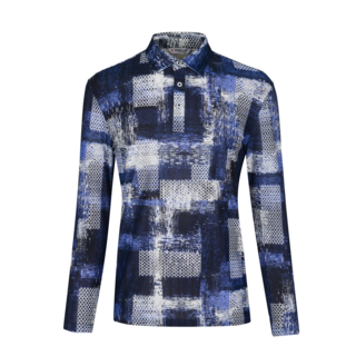 스위스 몽크로스 골프 남성 리미티드 긴팔 카라티셔츠