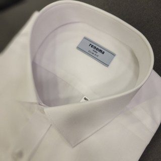NC불광점 레노마 # 초특가 # 화이트 실크같이 부드럽고 구김없는 깔끔한 슬림핏 셔츠 RMFSLP-950-WH-555