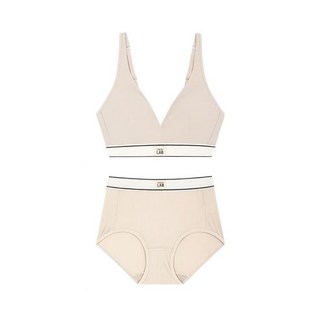 COMFORTLAB 에어리 V넥 브라렛 세트