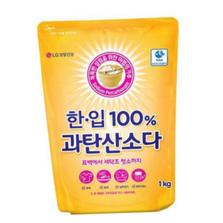 표백제 1kg 얼룩제거제 세탁 섬유 산소계 표백제 흰옷 과탄산소다 곰팡이 클리너 세정제 싱크대 찌든때