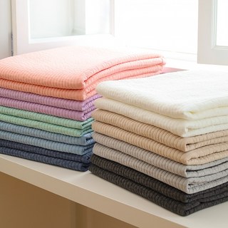 온도 60수 순면 피그먼트 줄누빔 이불 겸 패드 9color, 차콜