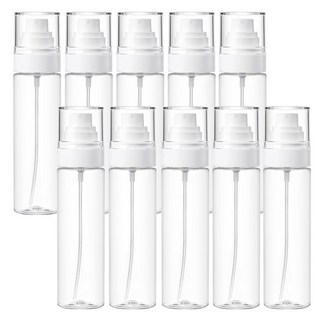 닥터보틀 울트라 안개분사 스프레이 미스트 공병, 10개, 80ml 화이트/울트라