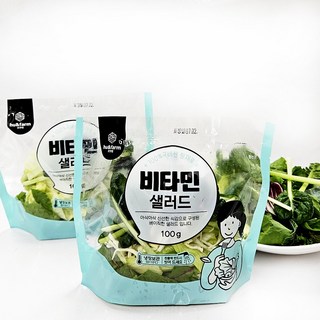 휴엔팜 국내산 비타민샐러드 100g 5팩, 5개, 국내산 비타민 샐러드