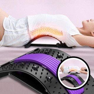 스트레칭기 펴주는 경추 체형 일자 굽은 펴기 스트레칭 펴는 척추 교정기 허리 등 교정 기구 견인기 늘리기 조절 TLj04854 z18+79645Kq