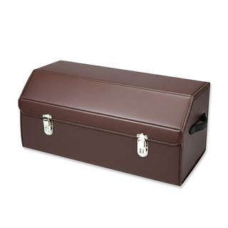 디프 프리미엄 대용량 트렁크 정리함 다용도 접이식 수납함, 브라운