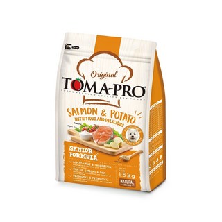 TOMA-PRO 優格 高齡犬鮭魚配方 熟齡養生 7公斤, 鮭魚+土豆, 7kg, 1個