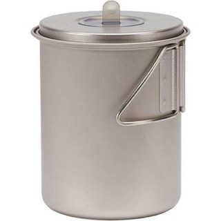 스노우피크 티미니 솔로콤보 티타늄 캠핑쿡세트 실리콘 뚜껑이 있는 경량 쿡웨어 캠핑에 꼭 필요한 내구성 냄비컵, 1개