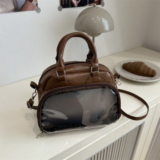 日系痛包女生二次元制服包JK單肩包大容量斜挎包, 咖色單包