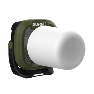 露營中毒本鋪 露營燈 工作燈 帳篷燈 戶外露營燈 照明燈 c1500 pro 1500流明 附贈燈杯, 軍綠色, 1個