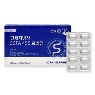 단쇄지방산 SCFA 455 프라임 낙산균, 1개, 30정