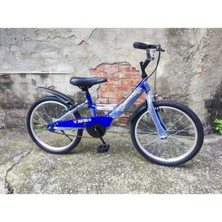 台灣製 兒童腳踏車 20吋 童車 國小生日禮物, 藍, 1個
