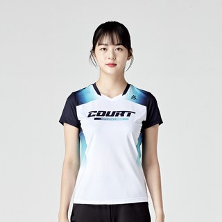 패기앤코 여성 스포츠 기능성 반팔 라운드 티셔츠 올라운드 운동복 상의 탁구 배드민턴 테니스 볼링 요가 필라테스 러닝 등산 캠핑 24F20