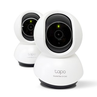 타포 400만화소 QHD 원격회전 홈 카메라 실내용, TC72, 2개