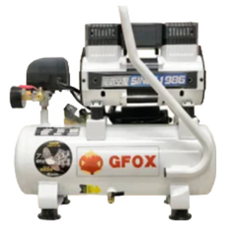 GFOX 風霸雙缸2.5HP10L輕量化鋁合金桶身空壓機 32秒快速回氣 無油靜音 空氣壓縮機, 1個