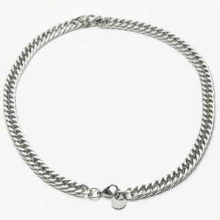 MIXTURE. MN001 純鋼古巴項鍊 9MM寬度 - 個性潮流 展現您的獨特魅力