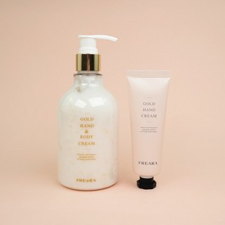 그라시아 진비 프레아라 골드 24K 향기좋은 네일샵 핸드로션 핸드크림 바디크림 350미리+30미리, 280g, 1개
