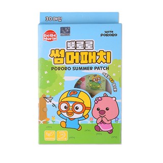 모기퇴치 스티커 3+ 모기퇴치팔찌 1 밴드 사은품 증정, 01_썸머패치 3 + 썸머밴드 1(뽀로로), 1개