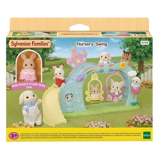 EPOCH Sylvanian Families 森林家族 陽光城堡鞦韆遊樂場公仔套組 5745, 1套