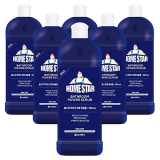홈스타 파워스크럽 욕실용, 550ml, 6개