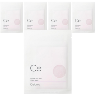셀로니아 시그니처 바이오 홈케어 수분 시트 마스크 (33gX5매입), 5개입, 1개